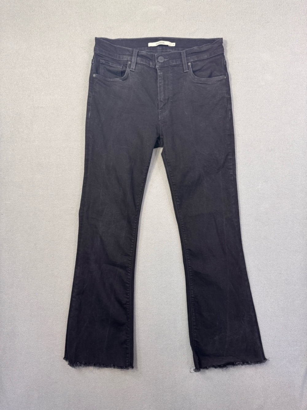 Hudson Jeans Black Flare Jeans - Picture 6 of 16
